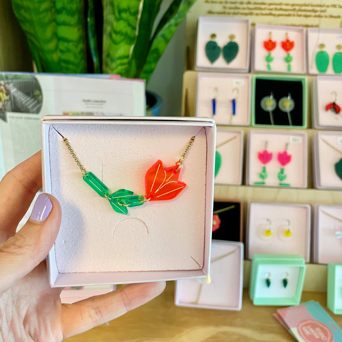 Tulp ketting - Oranje