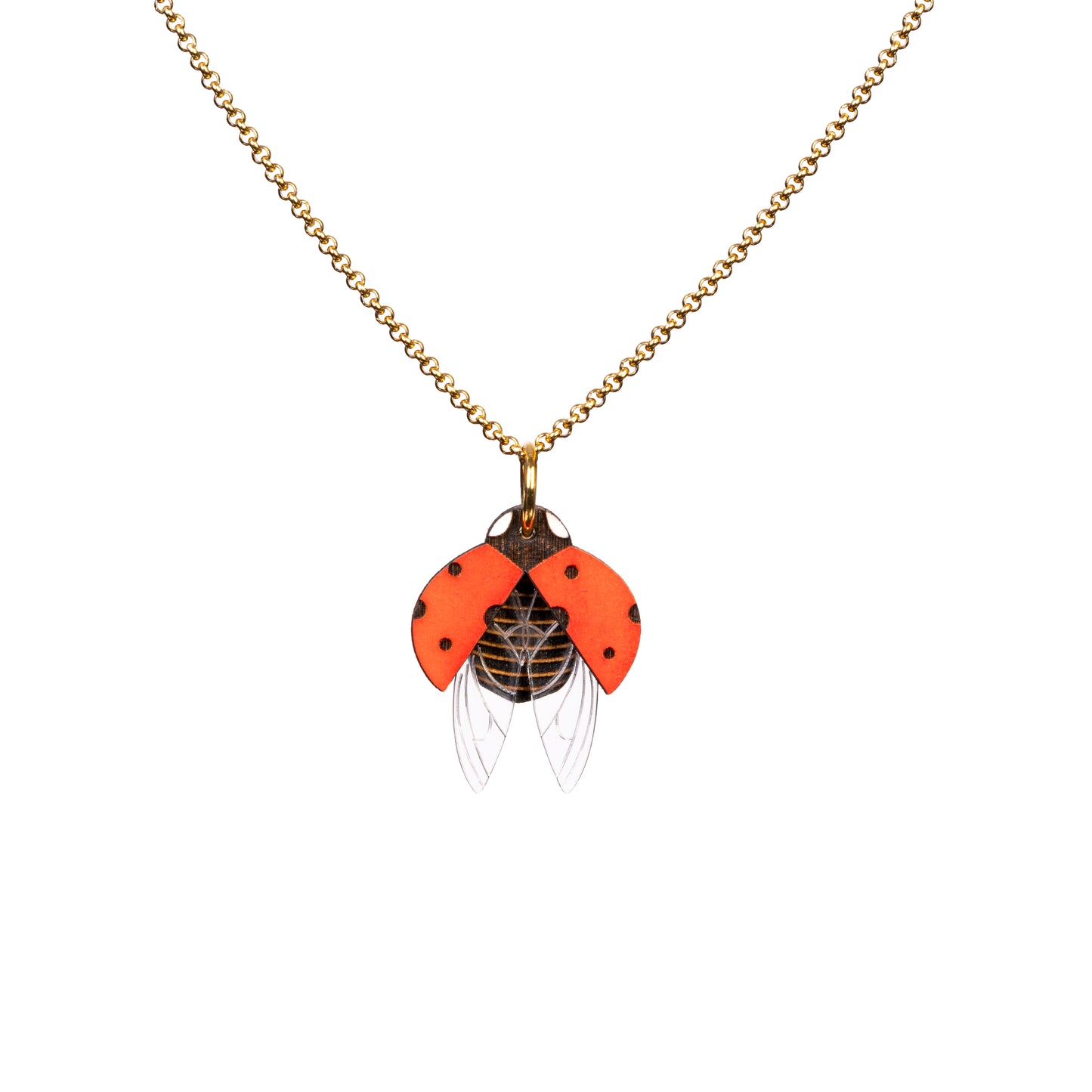 Lieveheersbeestje ketting