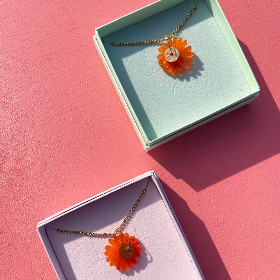 Goudsbloem ketting