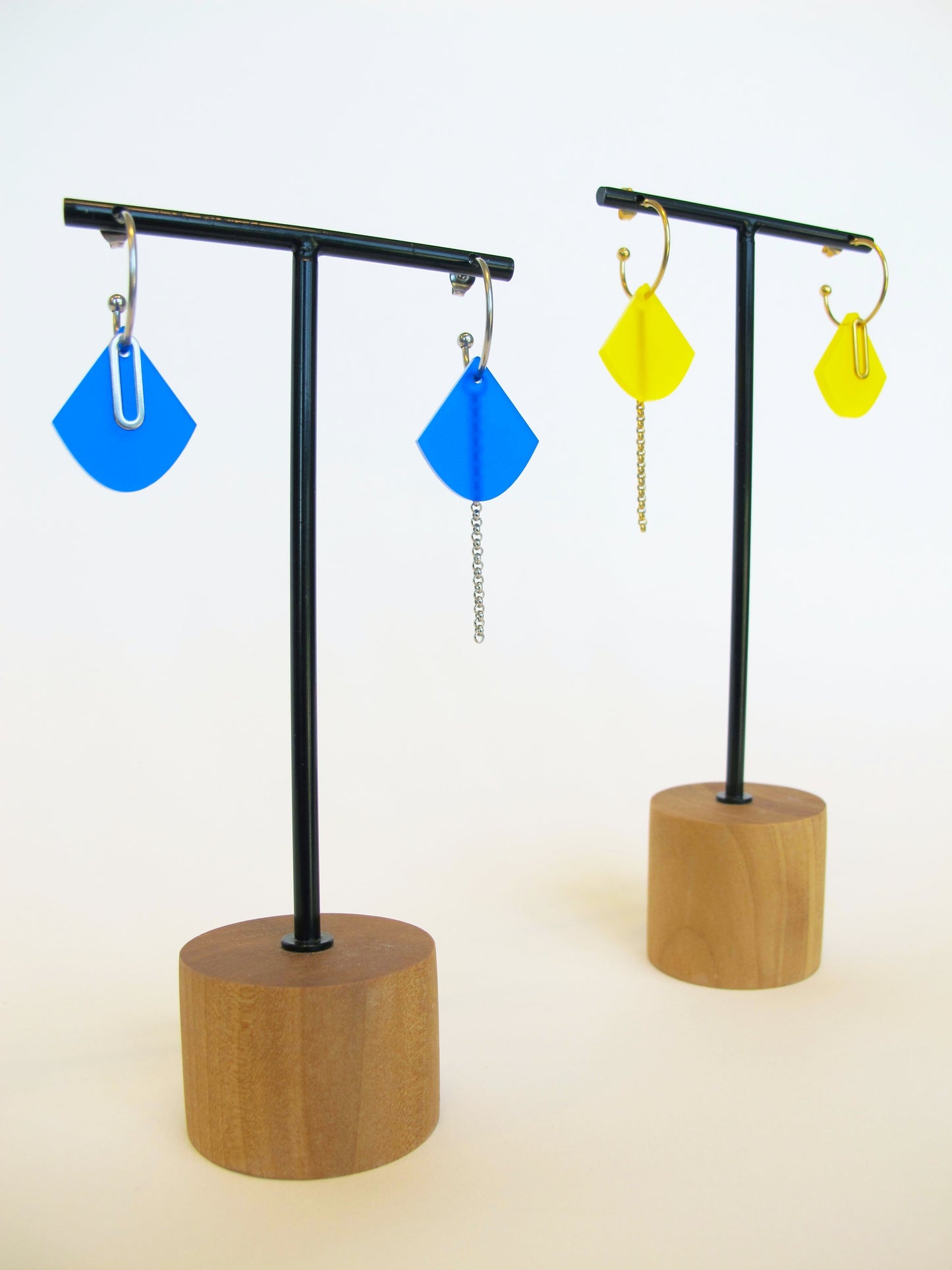Oorbel Dian - Pauw Blauw