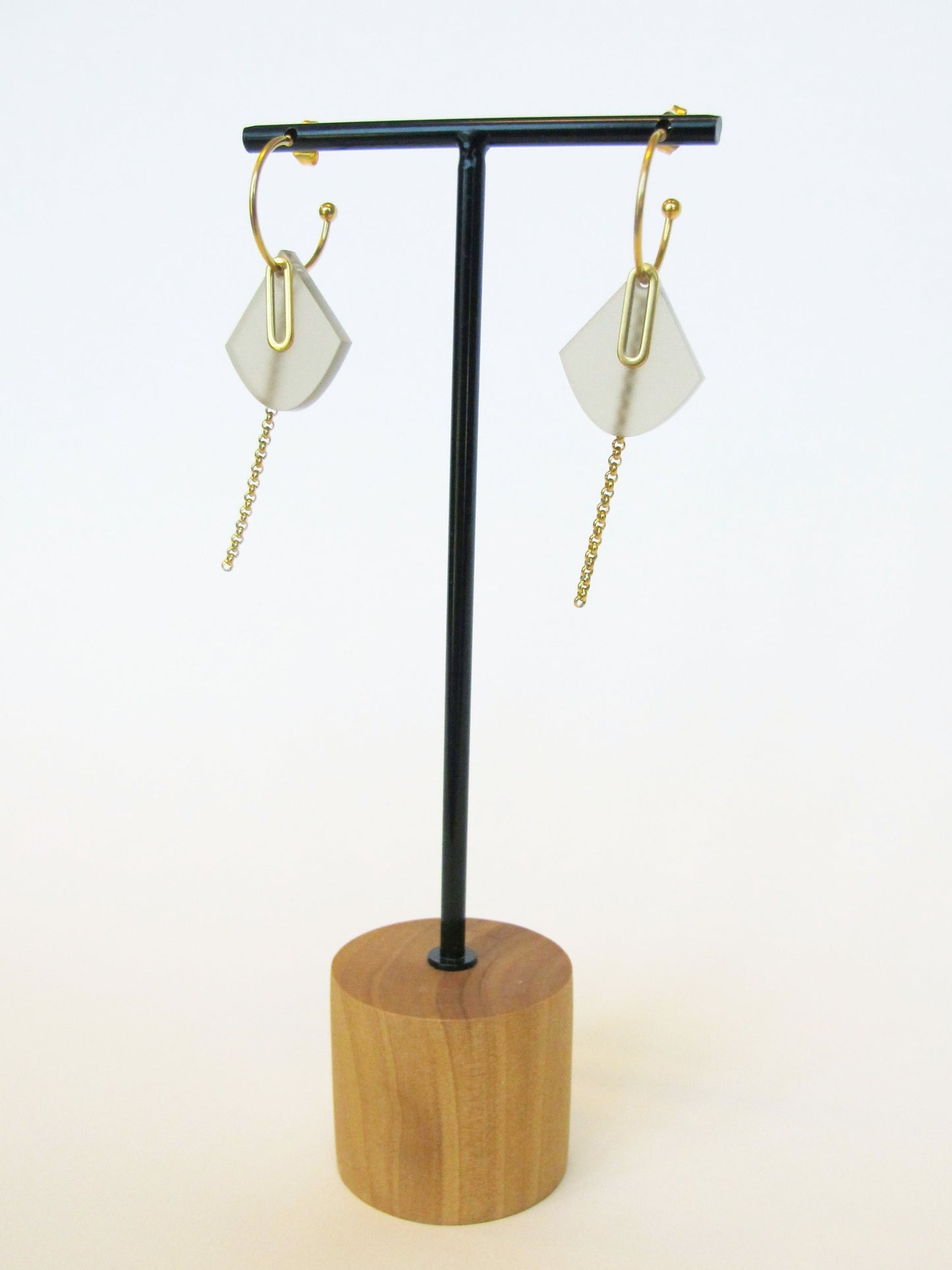 Oorbel Dian - Glas look