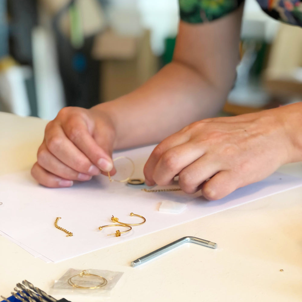 Workshop Modulaire Oorbellen - Atelier in Utrecht - 31/01/26 om 15:00