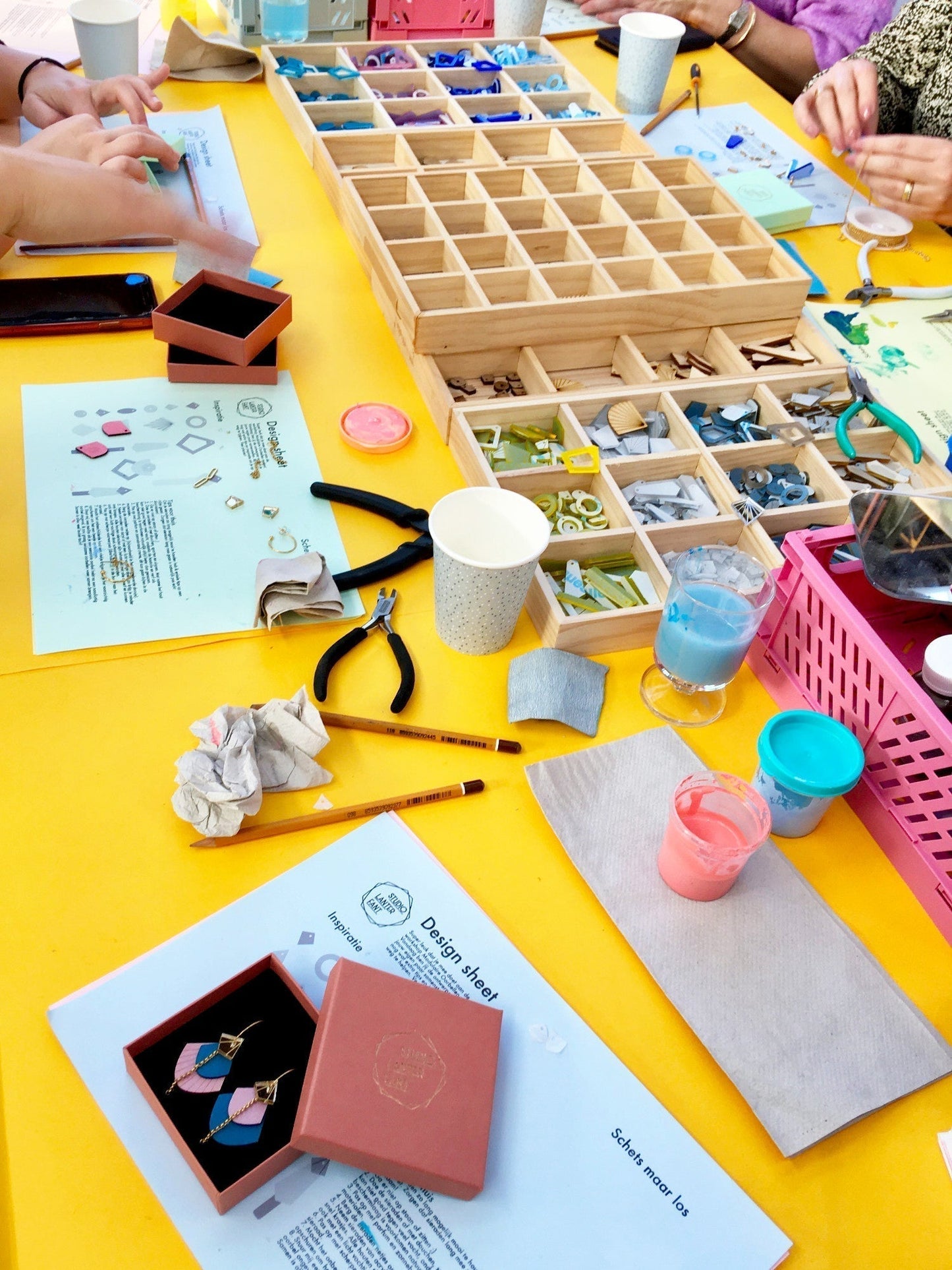 Workshop Modulaire Oorbellen - Atelier in Utrecht - 31/01/26 om 15:00