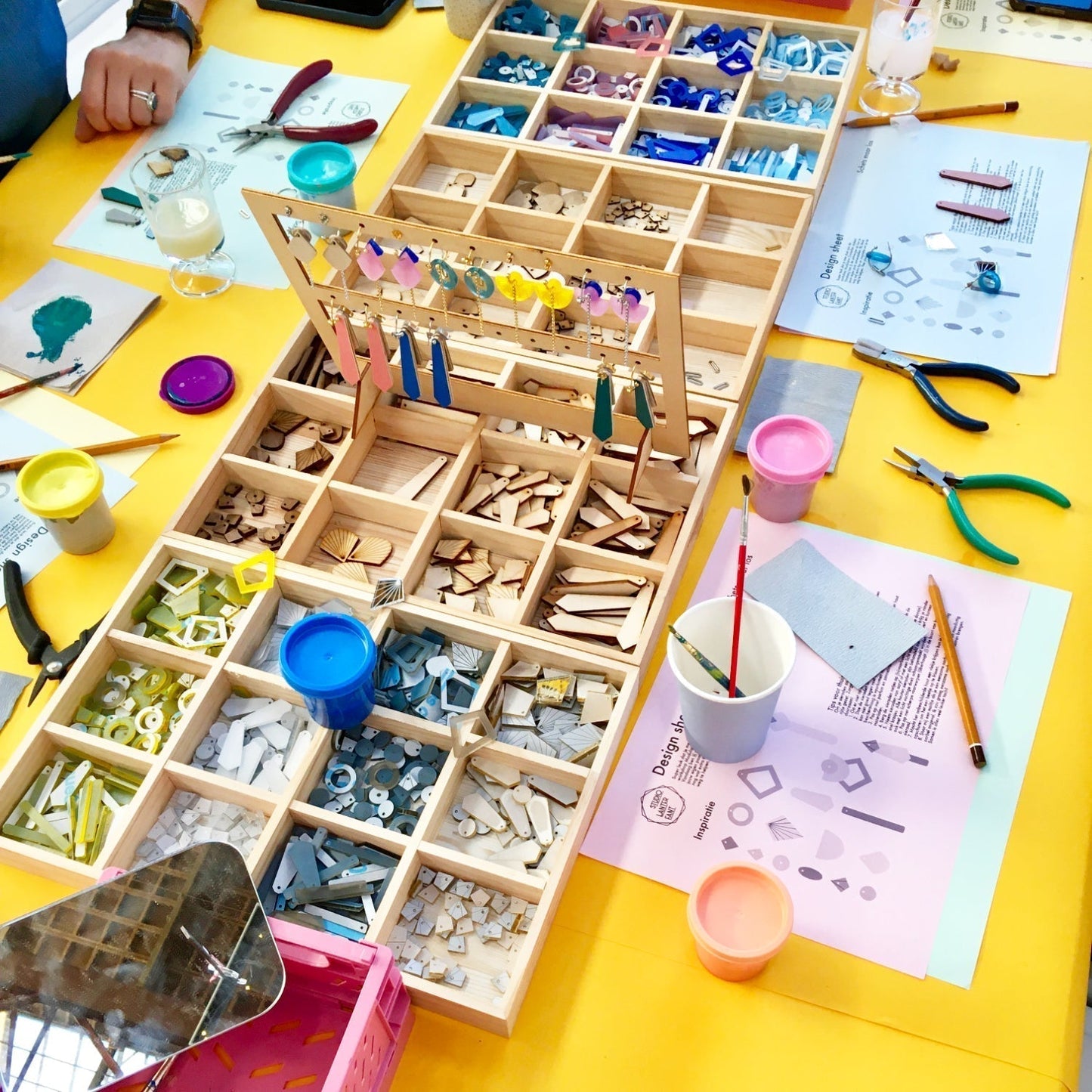Workshop Modulaire Oorbellen - Atelier in Utrecht - 31/01/26 om 15:00