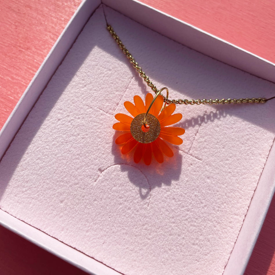 Goudsbloem ketting