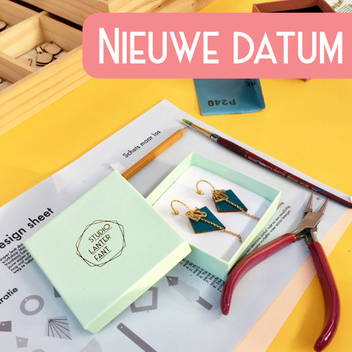 Workshop Modulaire Oorbellen - Atelier in Utrecht - 31/01/26 om 15:00